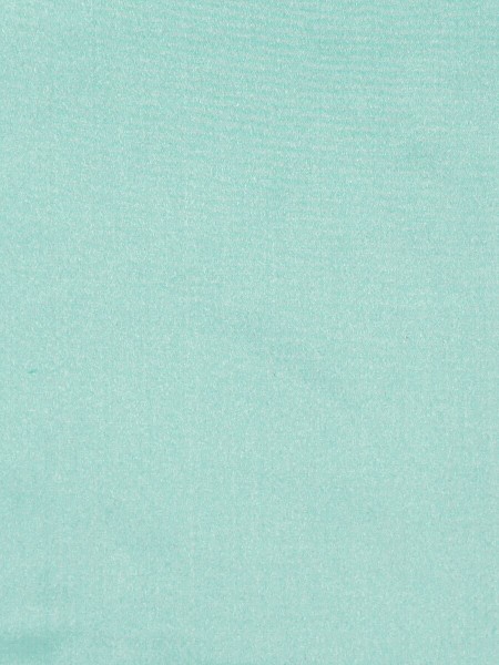 Waterfall Solid Blue Faux Silk Fabric Sample (Color: Magic mint)