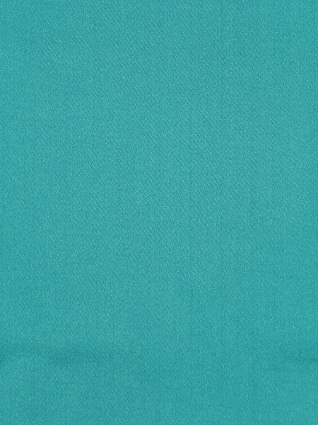 Waterfall Solid Blue Faux Silk Custom Made Curtains (Color: Medium turquoise)