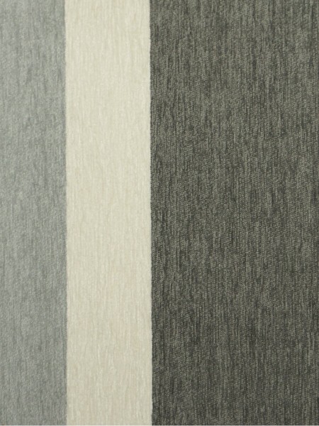 Petrel Vertical Stripe Chenille Fabric Sample (Color: Cadet)