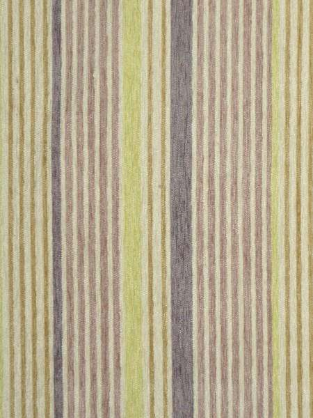 Petrel Heavy-weight Stripe Chenille Custom Made Curtains (Color: Thistle)