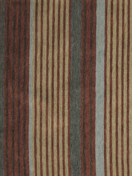 Petrel Heavy Weight Stripe Grommet Chenille Curtains