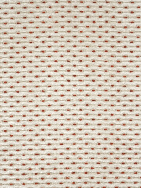 Coral Elegant Chenille Custom Made Curtains (Color: Tangelo)