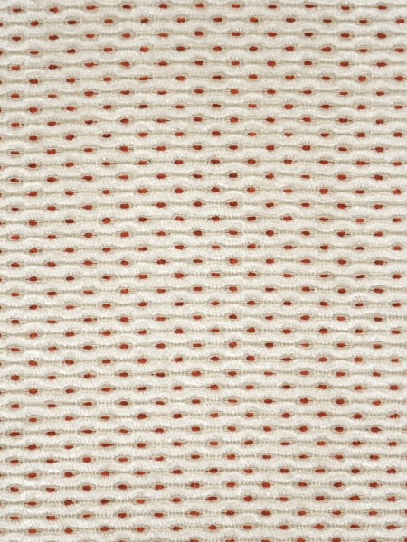 Coral Elegant Versatile Pleat Chenille Curtains (Color: Tangelo)