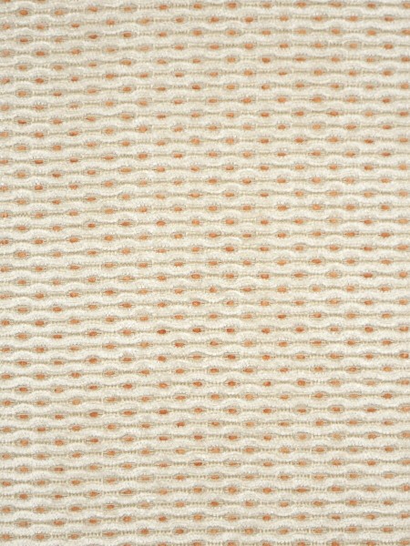 Coral Elegant Versatile Pleat Chenille Curtains (Color: Peach orange)