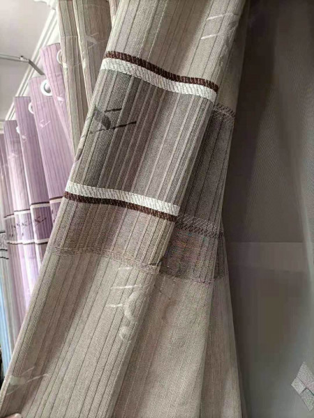 QYFL1421C Wrangell Jacquard Velvet Custom Made Curtains For Living Room