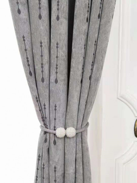 QYFL1421D Wrangell Jacquard Velvet Custom Made Curtains For Living Room
