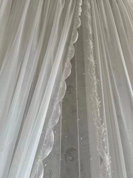 QYI221D Venus White Beautiful Pearl Custom Made Sheer