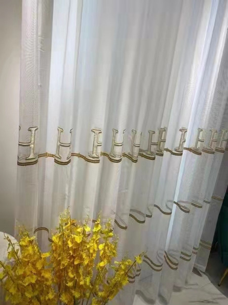 QYI221Q Venus Embroidery Beautiful White Custom Made Sheer