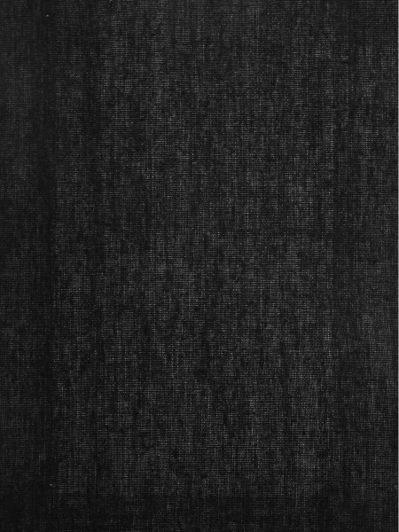 Eos Gray and Black Solid Linen Fabrics Per Yard (Color: Black)