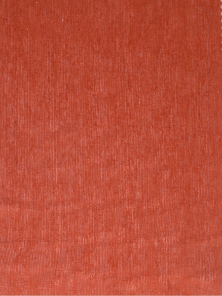 QYK246SEE Eos Linen Red Pink Solid Rod Pocket Sheer Curtains (Color: Persian Red)