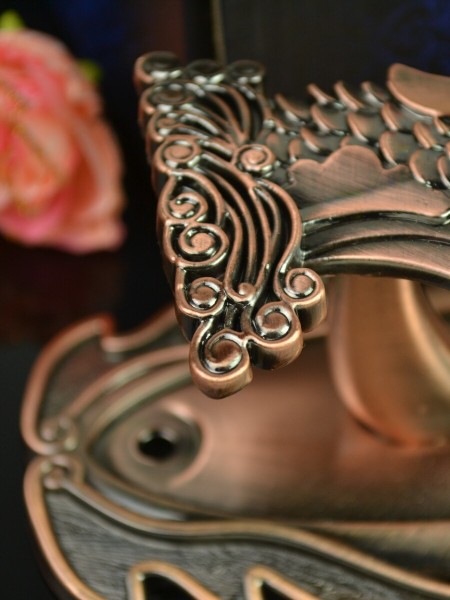 QYN13 Merlion Zinc Alloy Curtain Tieback Holdbacks - Pair