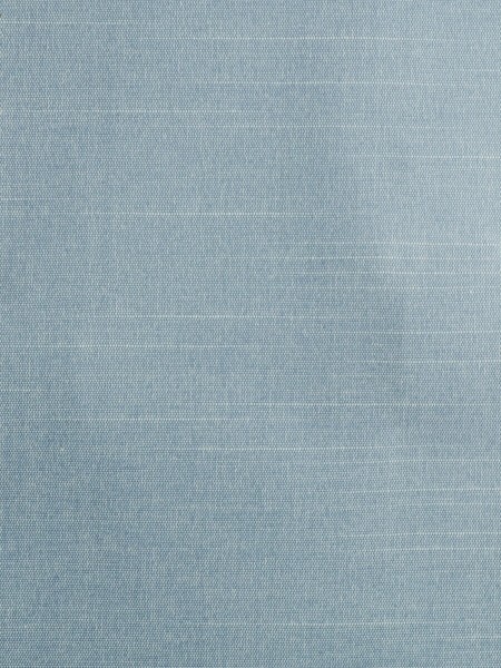 Modern Solid Blackout Cotton Blend Custom Made Curtains (Color: Gray Blue)