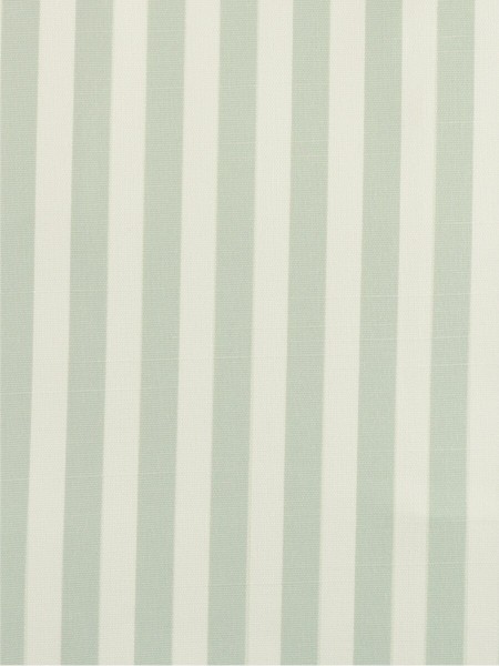 Modern Narrow Striped Blackout Cotton Blend Custom Made Curtains (Color: Powder Blue)