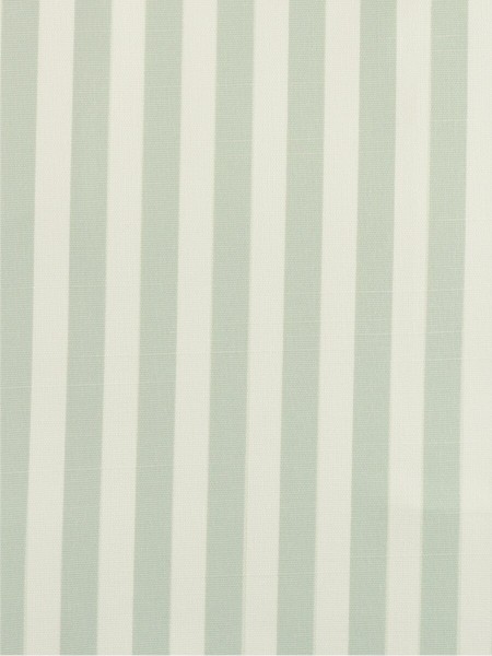 Modern Narrow Striped Blackout Cotton Blend Custom Made Curtains (Color: Powder Blue)