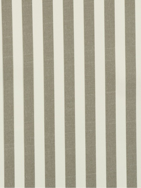 Modern Narrow Striped Blackout Cotton Blend Custom Made Curtains (Color: Grullo)
