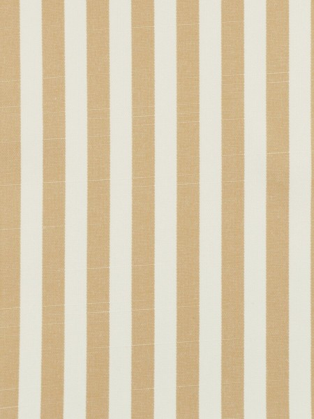 Modern Narrow Striped Blackout Cotton Blend Custom Made Curtains (Color: Burlywood)