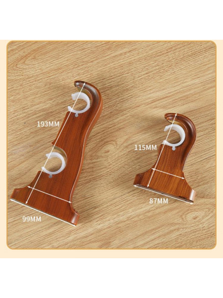 QYR52 1-1/8" Diameter Wood Grain Column Finial Aluminum Alloy Single Double Curtain Rod Sets
