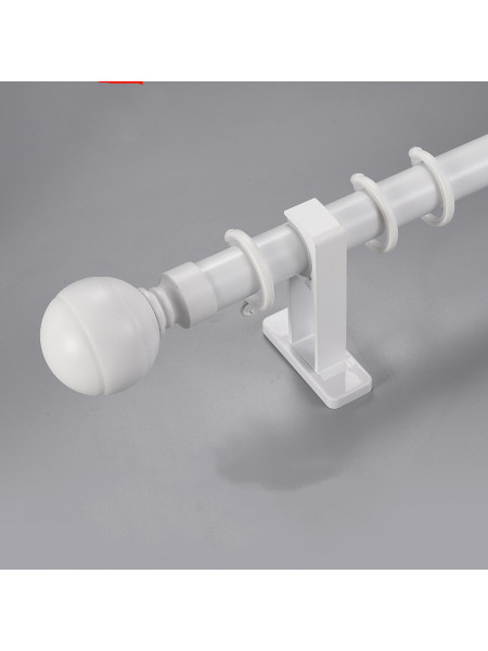 QYR92 1-1/8" New Style Crystal Ball Finial Aluminum Alloy Single Double Curtain rod sets