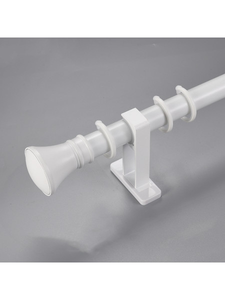QYR92 1-1/8" New Style Crystal Ball Finial Aluminum Alloy Single Double Curtain rod sets