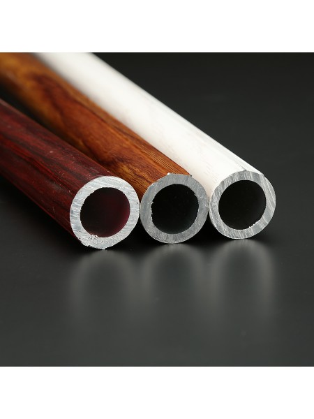 Qyt2721 1 1 8 Quot Super Thick Wood Grain Round Double Curtain