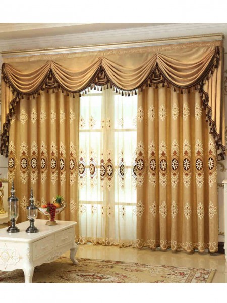 Baltic Embroidered European Style Purple Brown Blue Color