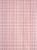 Alamere Pink and Ivory Small Plaid Cotton Fabric Sample (Color: Hot Pink)
