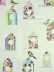 Alamere Birdhouses Printed Tab Top Cotton Curtain (Color: Razzmic Berry)