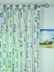 Alamere Birdhouses Printed Tab Top Cotton Curtain Heading Style