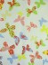 Alamere Butterflies Printed Cotton Fabrics Per Yard (Color: Red Orange)