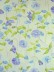 Alamere Daisy Chain Printed Double Pinch Pleat Cotton Curtain (Color: Carolina Blue)