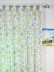 Alamere Daisy Chain Printed Tab Top Cotton Curtain Heading Style