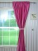 120 Inch Extra Wide Whitney Pink Red and Purple Blackout Grommet Velvet Curtains Rod Pocket Heading