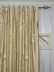 Morgan Deep Champagne Embroidered Floral Faux Silk Custom Made Curtains Online (Heading: Back Tab)