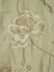 Morgan Deep Champagne Embroidered Floral Faux Silk Fabric Samples Fabric Details