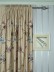 Morgan Light Apricot Embroidered Branch Grommet Faux Silk Curtains Ready Made Heading Style