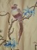 Morgan Light Apricot Embroidered Branch Faux Silk Fabric Samples Fabric