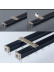 CHR08 Super Thick Big Ivory Black Gold Blue Curtain Tracks Ceiling/Wall Mount For Living Room(Color: Black)