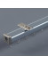 CHR08 Super Thick Big Ivory Black Gold Blue Curtain Tracks Ceiling/Wall Mount For Living Room