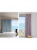 Warrego CHR112 Thick Ivory Black S-Fold/Wave Fold Custom Made Curtain Tracks Ceiling/Wall Mount For Sliding Doors