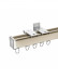 CHR124 Saint Elias Ivory Champagne Curtain Tracks For Living Roon Ceiling/Wall Mount 