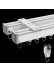 CHR124 Saint Elias Ivory Champagne Curtain Tracks For Living Roon Ceiling/Wall Mount 