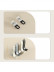 CHR125 Foraker White Black Blue Champagne Aluminum alloy Curtain Track Set With Column Finials