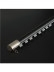 CHR125 Foraker White Black Blue Champagne Aluminum alloy Curtain Track Set With Column Finials