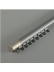 CHR125 Foraker White Black Blue Champagne Aluminum alloy Curtain Track Set With Column Finials