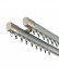 CHR126 Massive Ivory Grey Blue Champagne Aluminum alloy Curtain Track Set Ceiling/Wall Mount