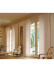 CHR16 Thick Ivory S Fold Curtain Tracks Ceiling/Wall Mount