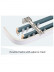 CHR33 Ivory Black Pink Blue Green Bendable Curtain Tracks Ceiling/Wall Mount For Bay Window