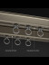 CHR4110 White/Balck/Champagne Thick Aluminum Alloy Double Curtain Tracks
