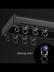 CHR4110 White/Balck/Champagne Thick Aluminum Alloy Double Curtain Tracks(Color: Black)