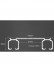 CHR41 Ceiling/Wall Mounted Thick Aluminum Alloy Double Curtain Tracks 